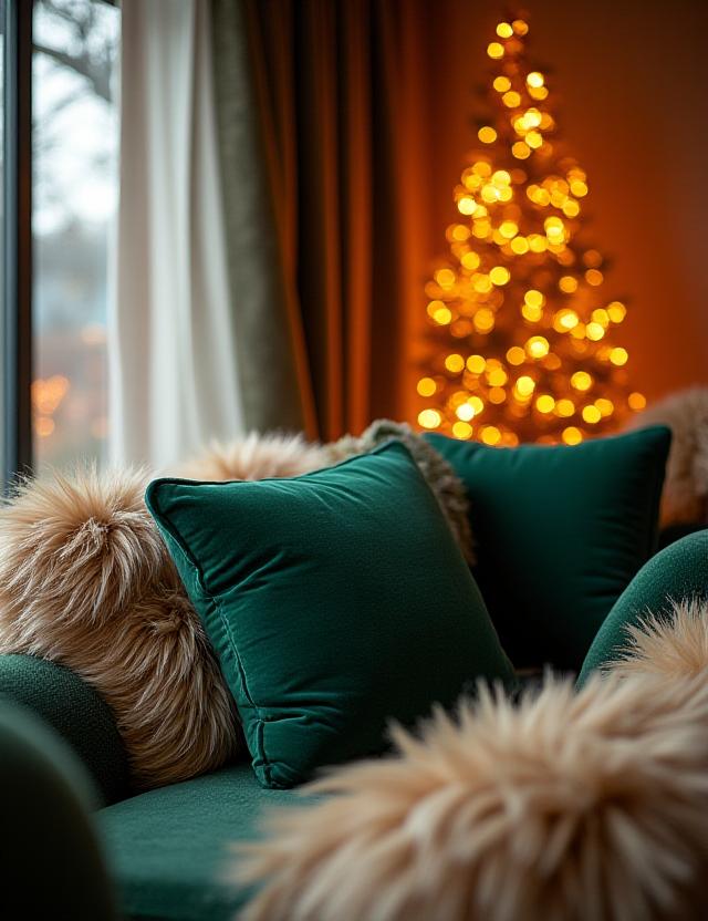 Living room after winter styling